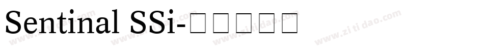 Sentinal SSi字体转换
